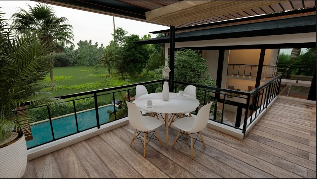 Frailejon Terraza sobre el comedor