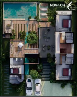 Planta arquitectónica 2do nivel