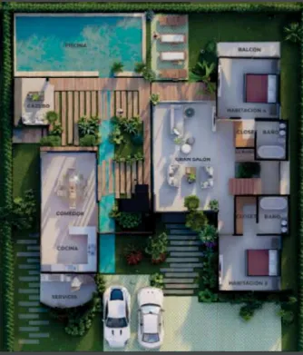 Planta arquitectónica 1er nivel