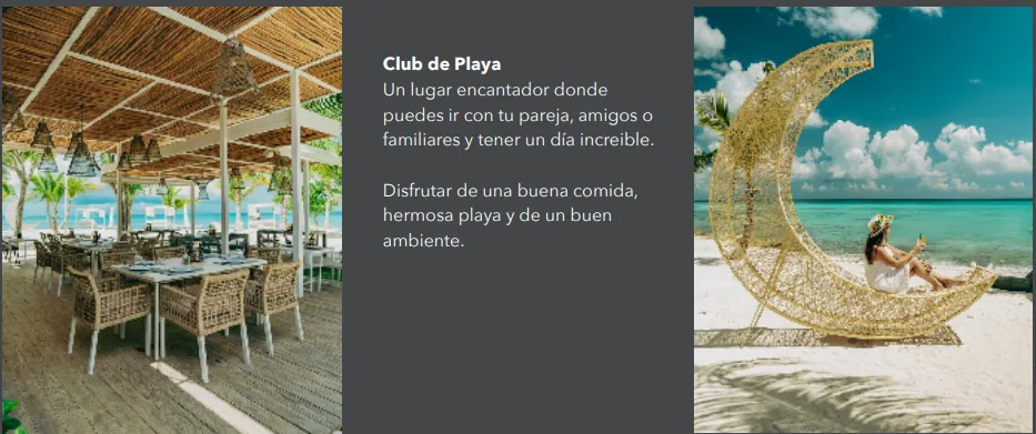 Club de playa esmeralda
