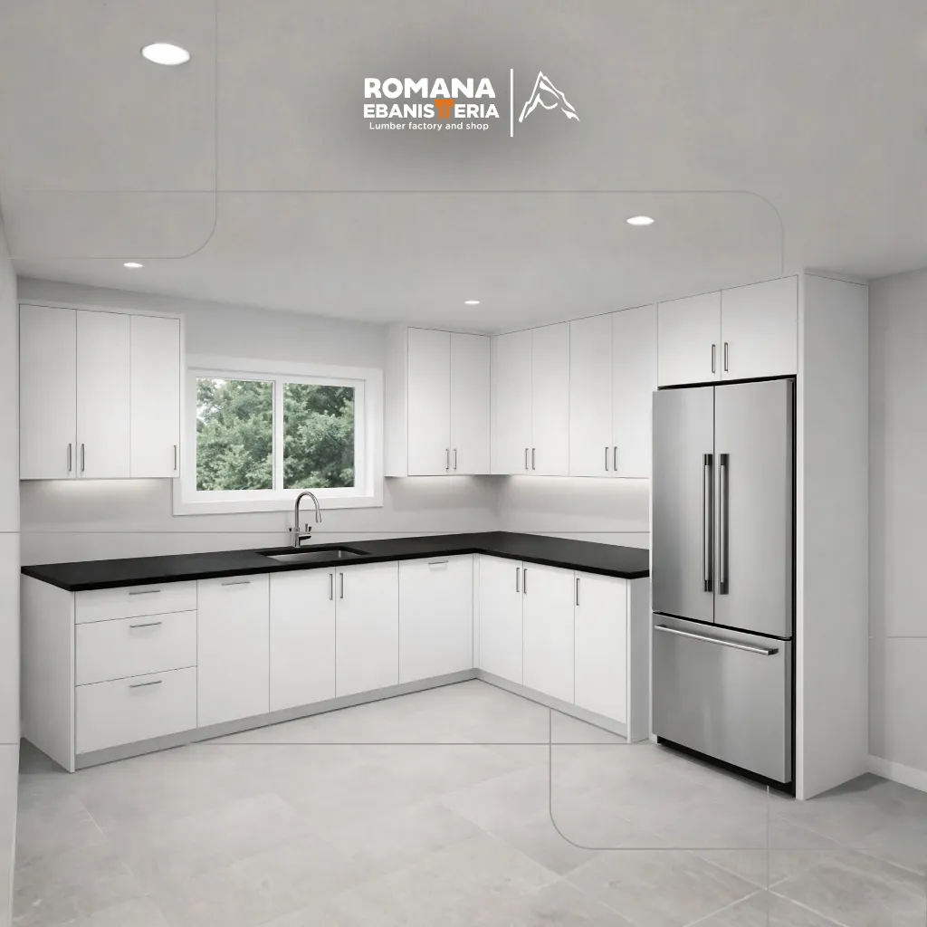 COCINA EN MDF Blanco HG